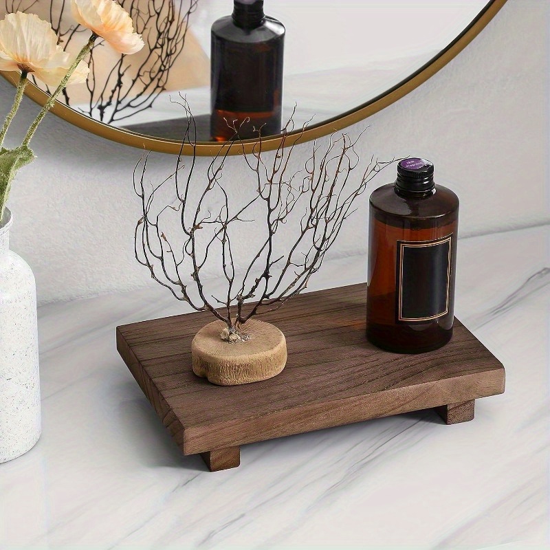 Zara Home Bathroom Tray - 1 шт. деревянный поднос для ванной