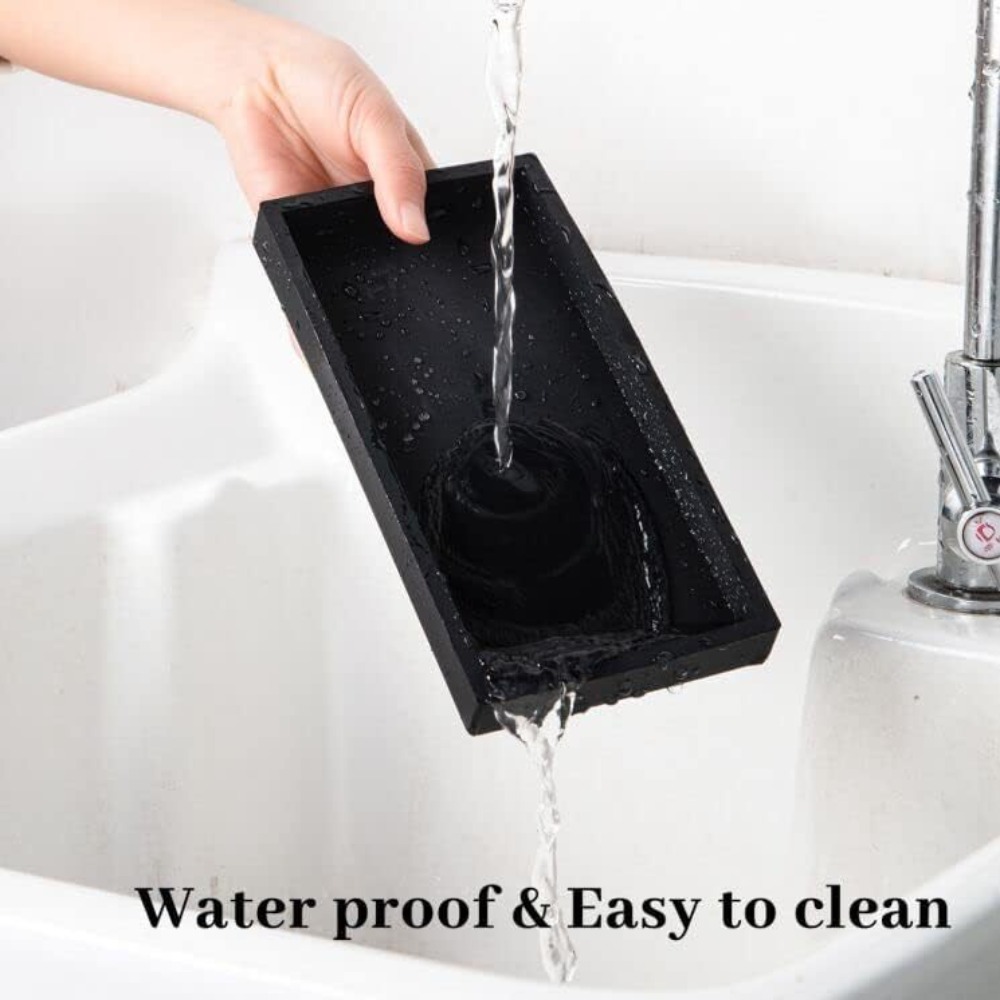 Zara Home Bathroom Tray - Утолщенный прямоугольный небьющийся поддон для ванной