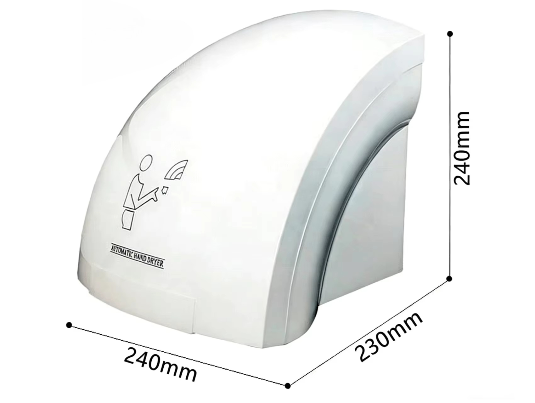 Home Bathroom Hand Dryer - Электрическая сушилка для рук для ванной