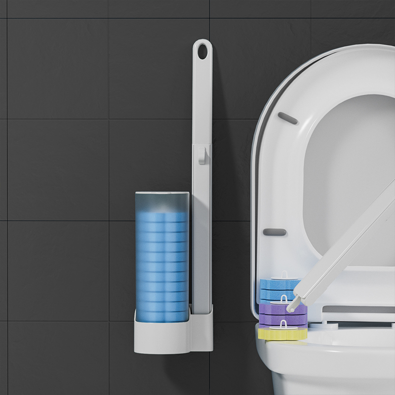 Toilet Brush Holder - Одноразовая щетка для унитаза, настенный инструмент