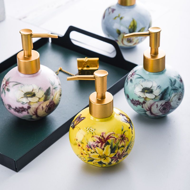 Home Center Bathroom Accessories - Керамическая бутылка 300 мл, цветной контейнер