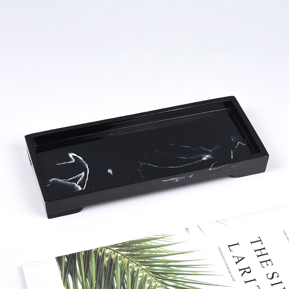 Zara Home Bathroom Tray - Поднос из скандинавской смолы с имитацией