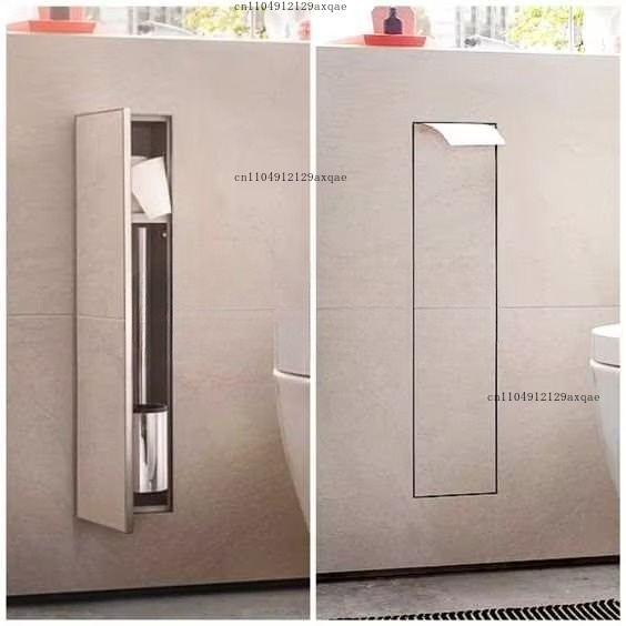 Toilet Brush Holder - Держатель для туалетной бумаги и туалетной