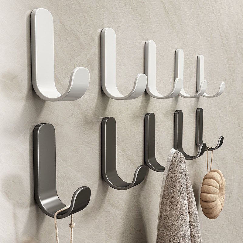 Home Bathroom Door - Самоклеящиеся прочные настенные крючки, крючок для
