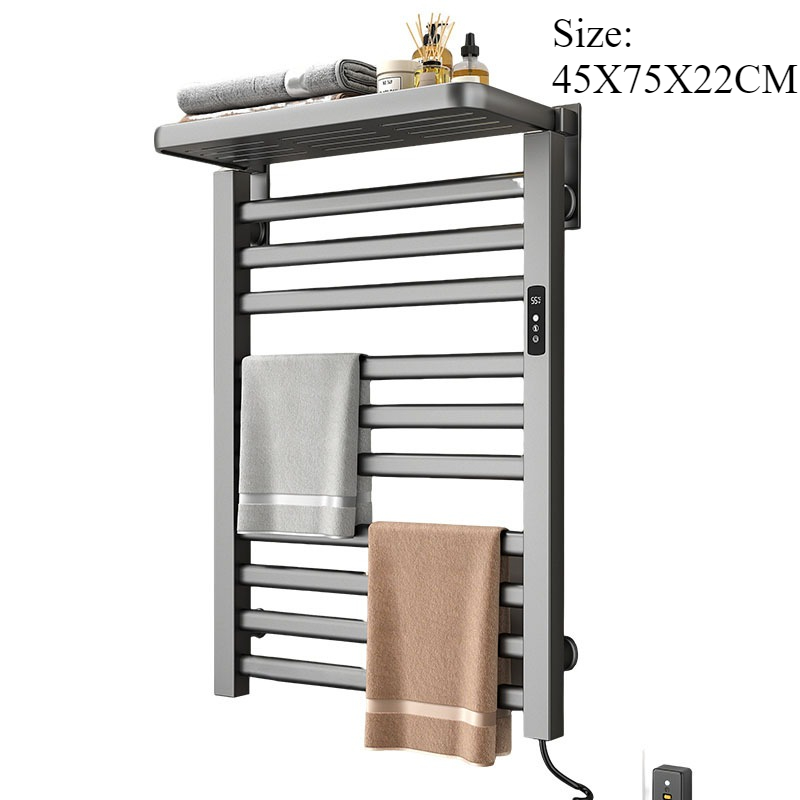 Home Bathroom Shelf - Металлический электрический полотенцесушитель для ванной комнаты,