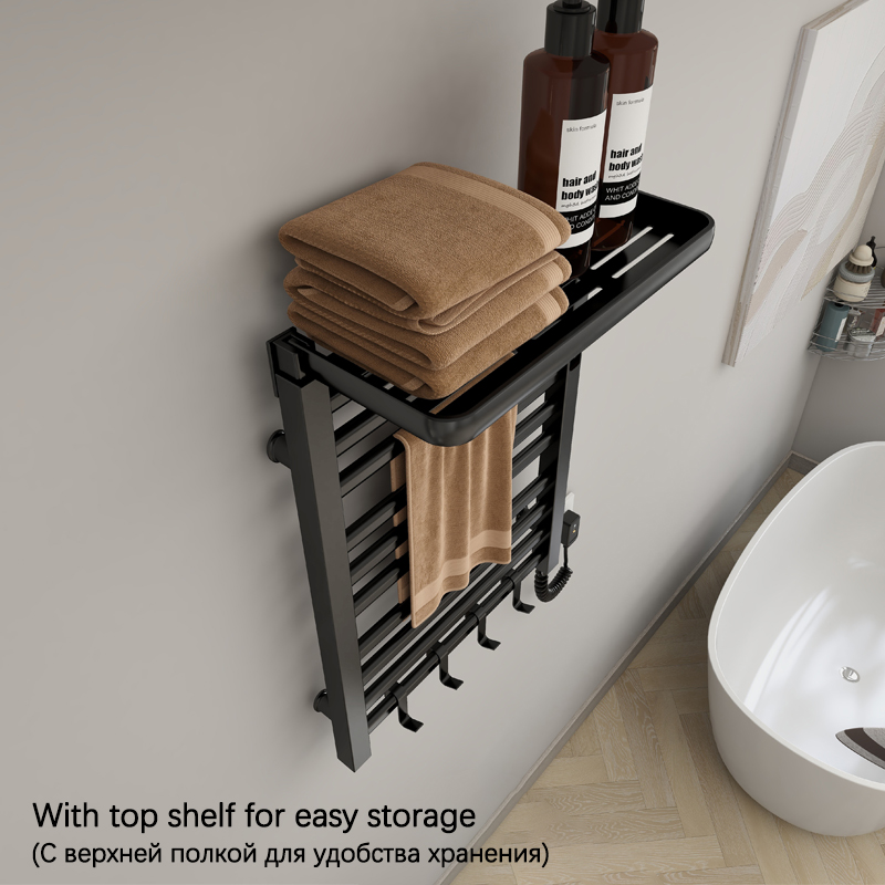 Электрическая полотенцесушител – обзор и цена Home Bathroom Shelf