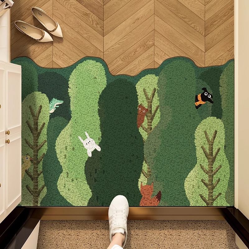 VIKAMA Входные шелковые круглы – обзор и цена Zara Home Bathroom Rug