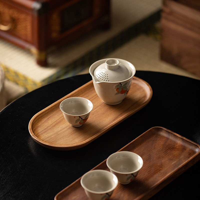 Посуда из массива дерева, подн – обзор и цена Zara Home Bathroom Tray