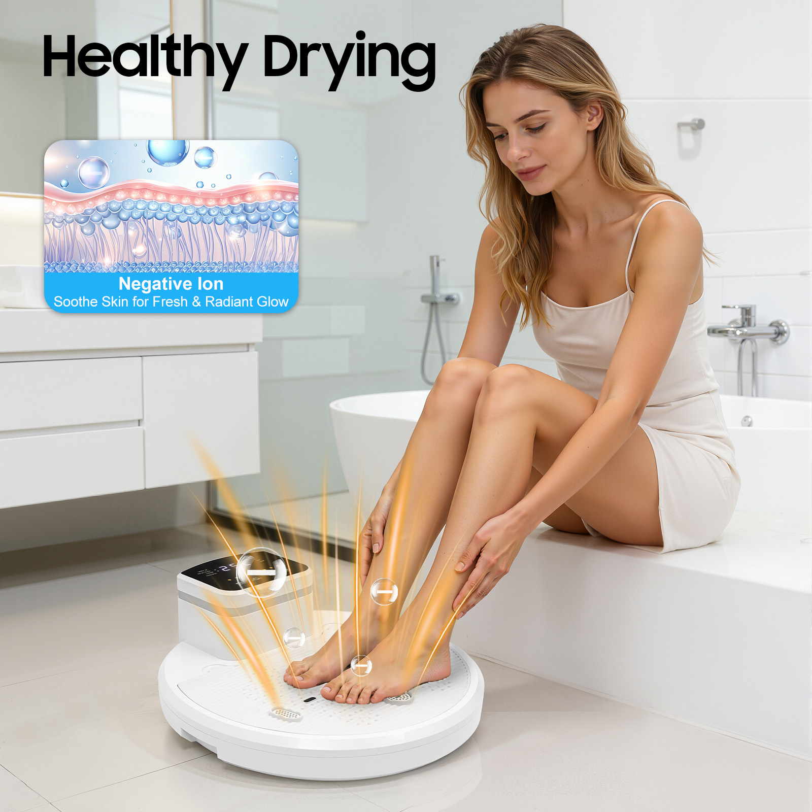 Умная сушилка для тела 1400 Вт – обзор и цена Home Bathroom Hand Dryer