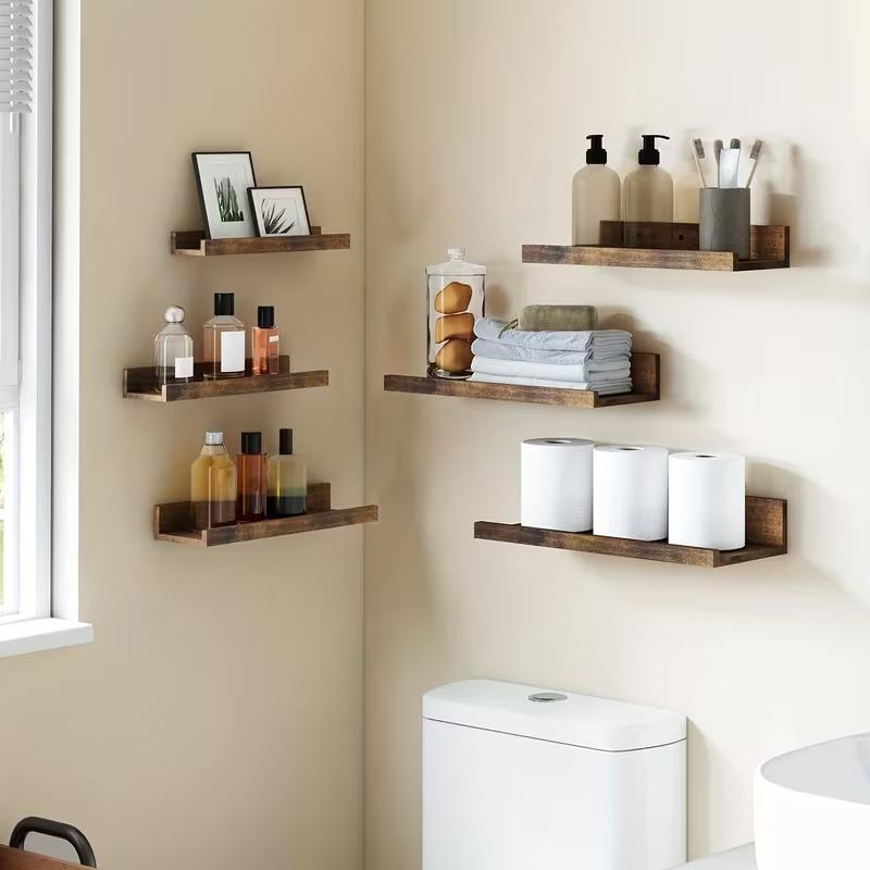 6 шт. настенных полок из масси – обзор и цена Home Bathroom Shelf