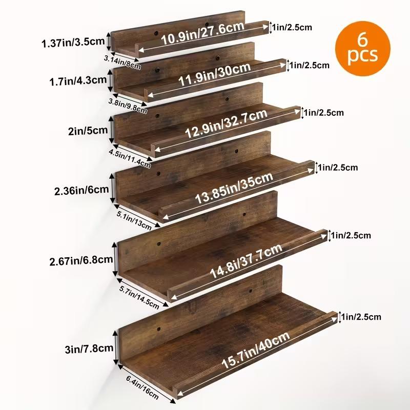 6 шт. настенных полок из масси – обзор и цена Home Bathroom Shelf
