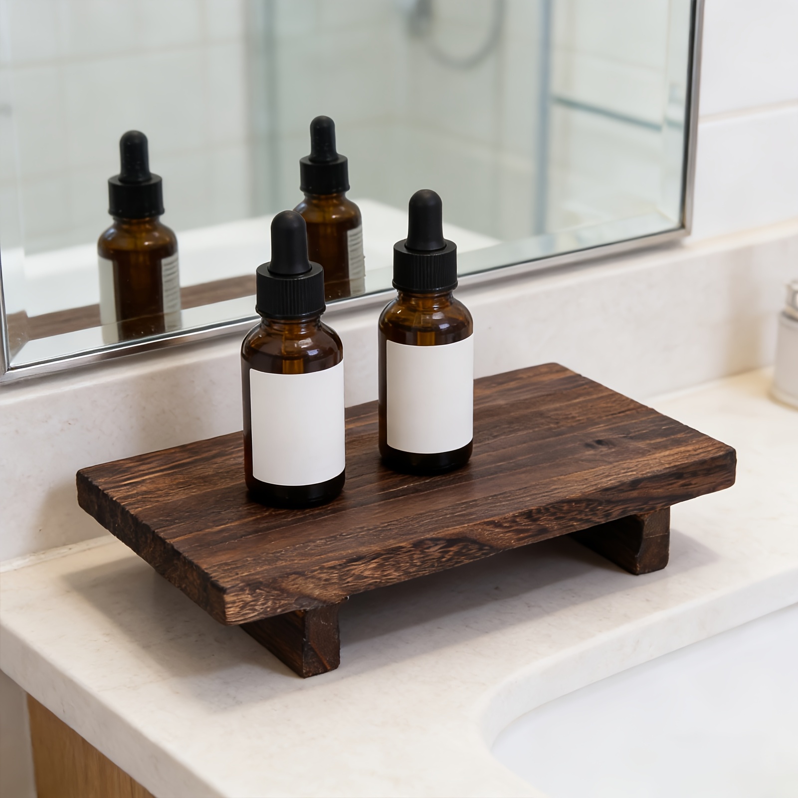 Винтажный деревянный декоратив – обзор и цена Zara Home Bathroom Tray