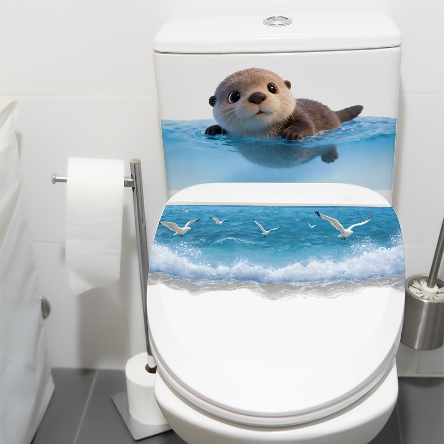 1 шт. милая наклейка с изображ – обзор и цена Home Center Bathroom Accessories