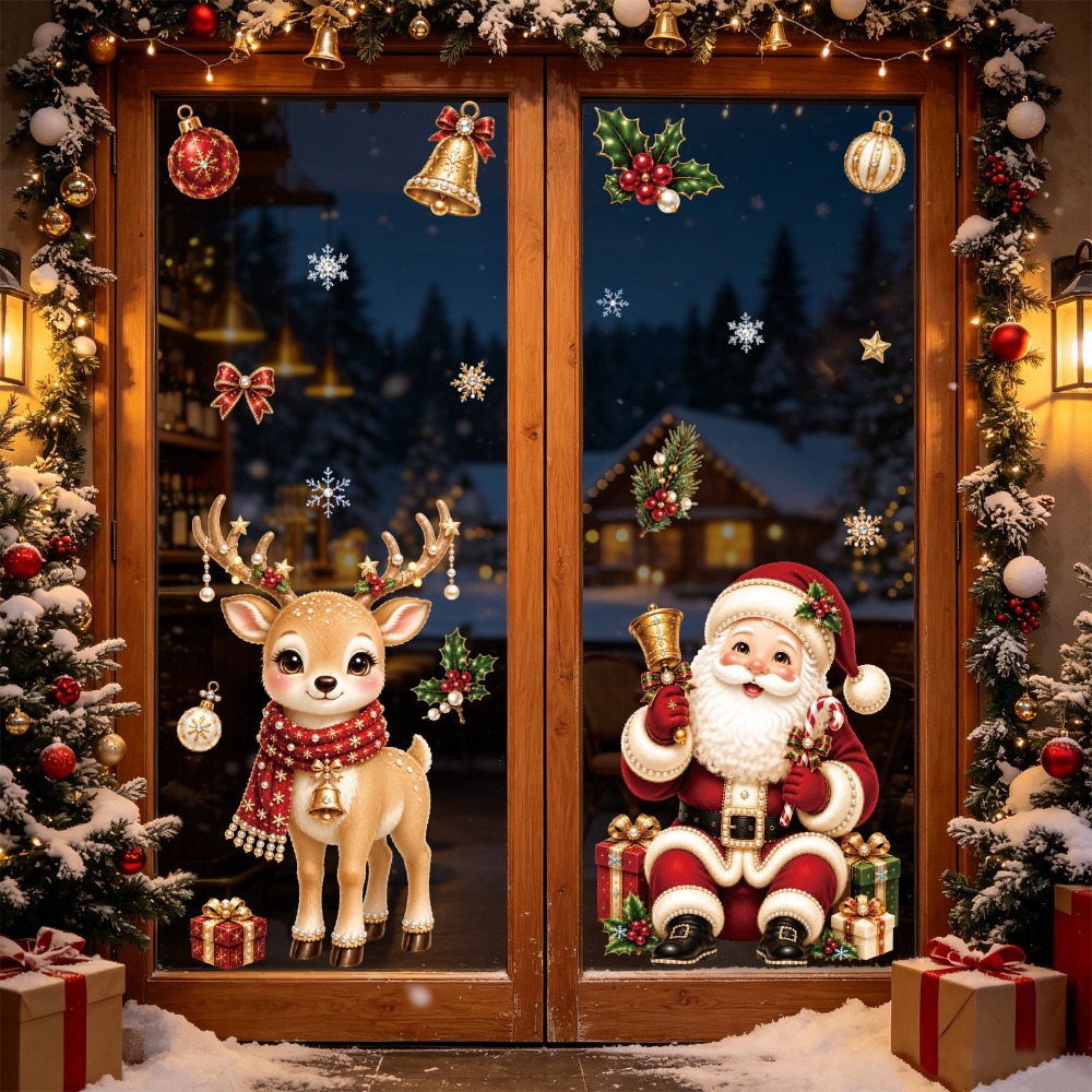 Рождество 2027: Новые наклейки – обзор и цена Home Bathroom Window