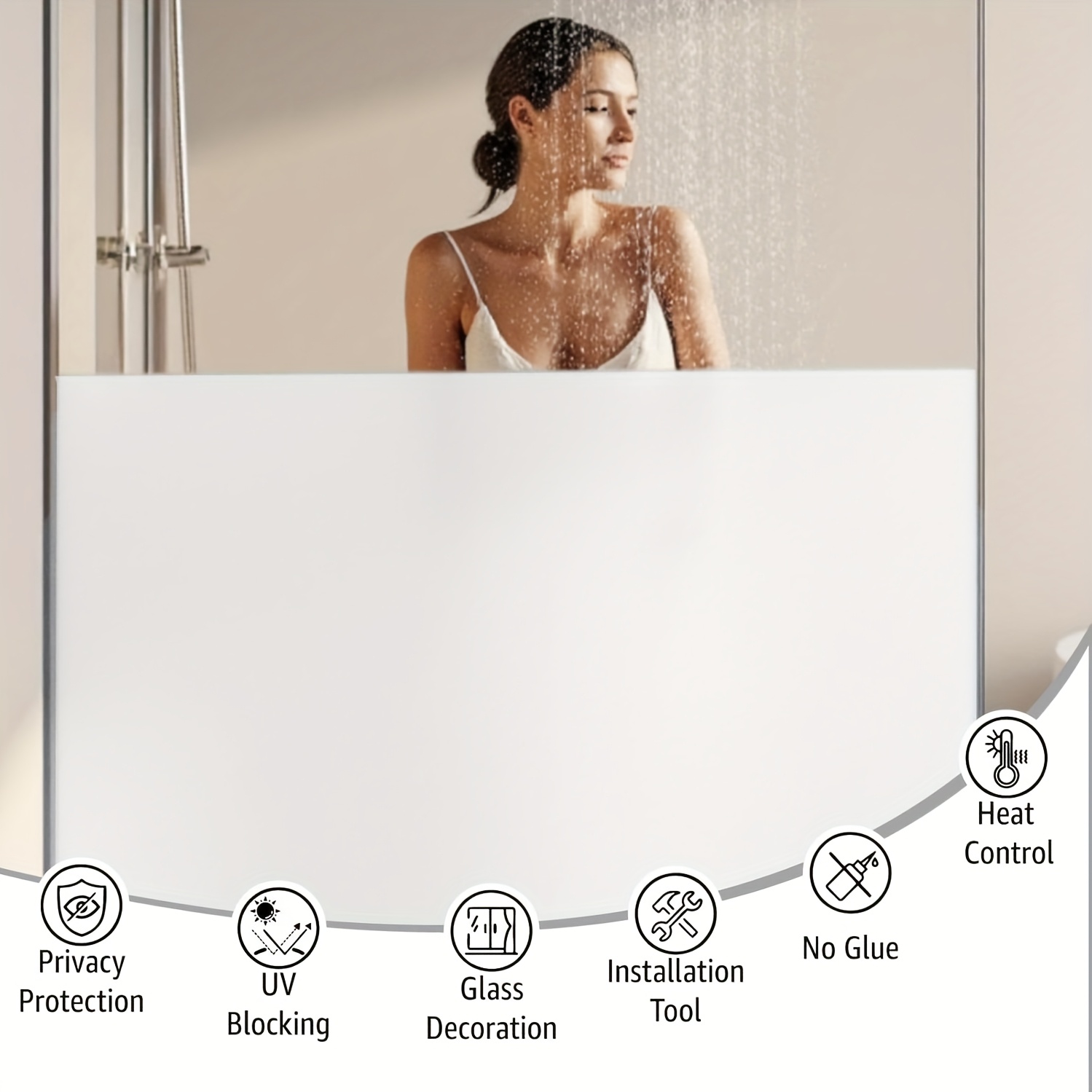 Белая матовая пленка для окон  – обзор и цена Home Bathroom Window