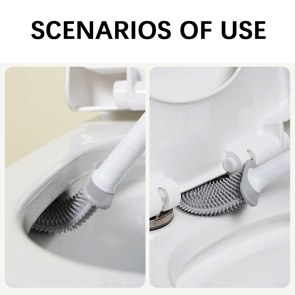 Силиконовая щетка для унитаза  – обзор и цена Toilet Brush Holder