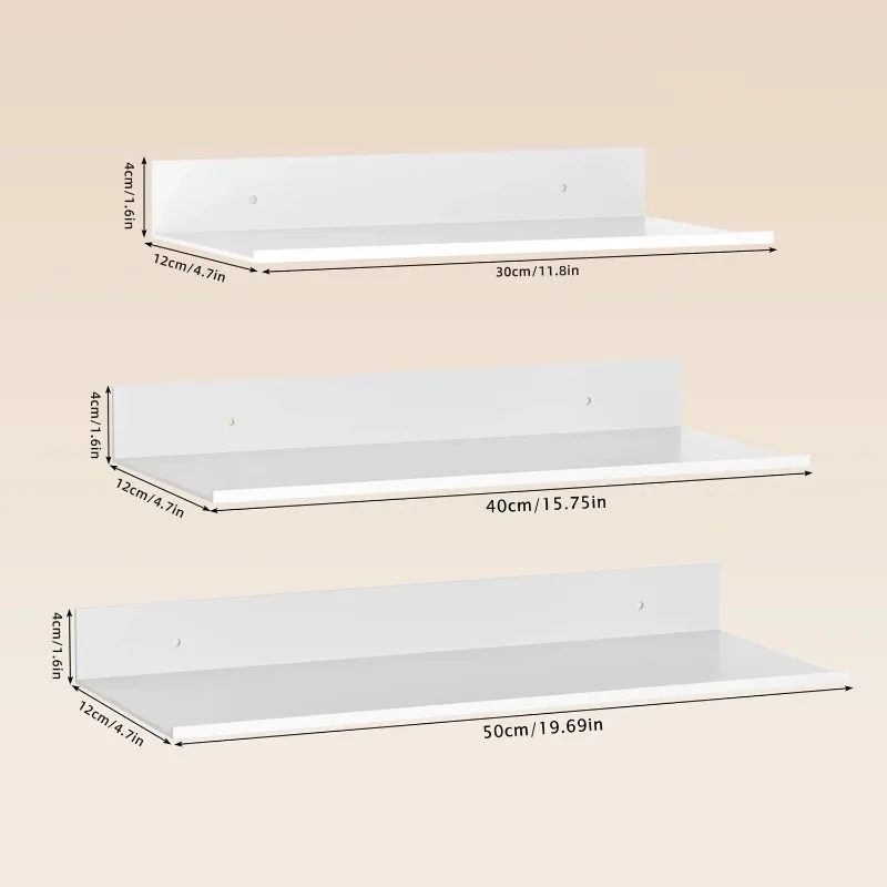 Металлические плавающие полки  – обзор и цена Home Bathroom Shelf