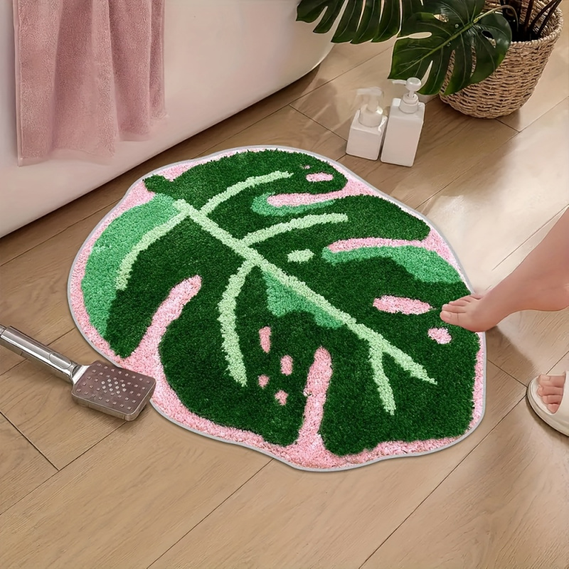 Плюшевый ковер VIKAMA с розовы – обзор и цена Zara Home Bathroom Rug