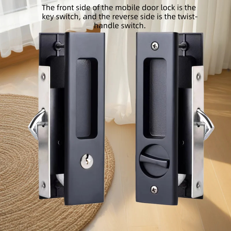 Усиленный черный крючковый зам – обзор и цена Home Bathroom Door