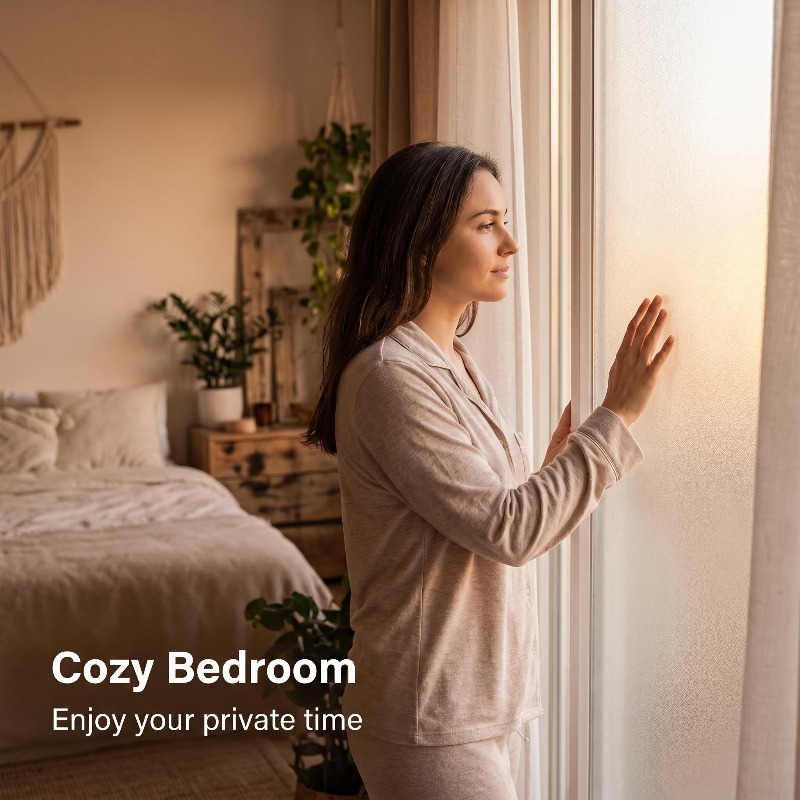 Чисто-белая матовая пленка для – обзор и цена Home Bathroom Window