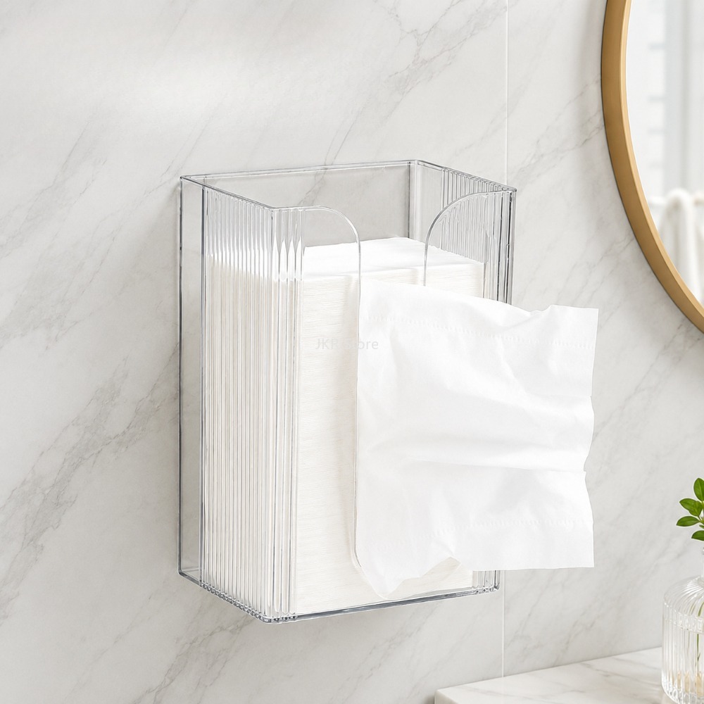 Прозрачный настенный держатель – обзор и цена Home Bathroom Towel Dispenser