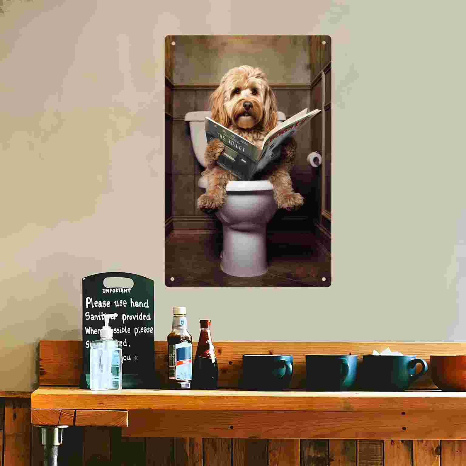 2D плоская металлическая табли – обзор и цена Home Bathroom Wall Decor